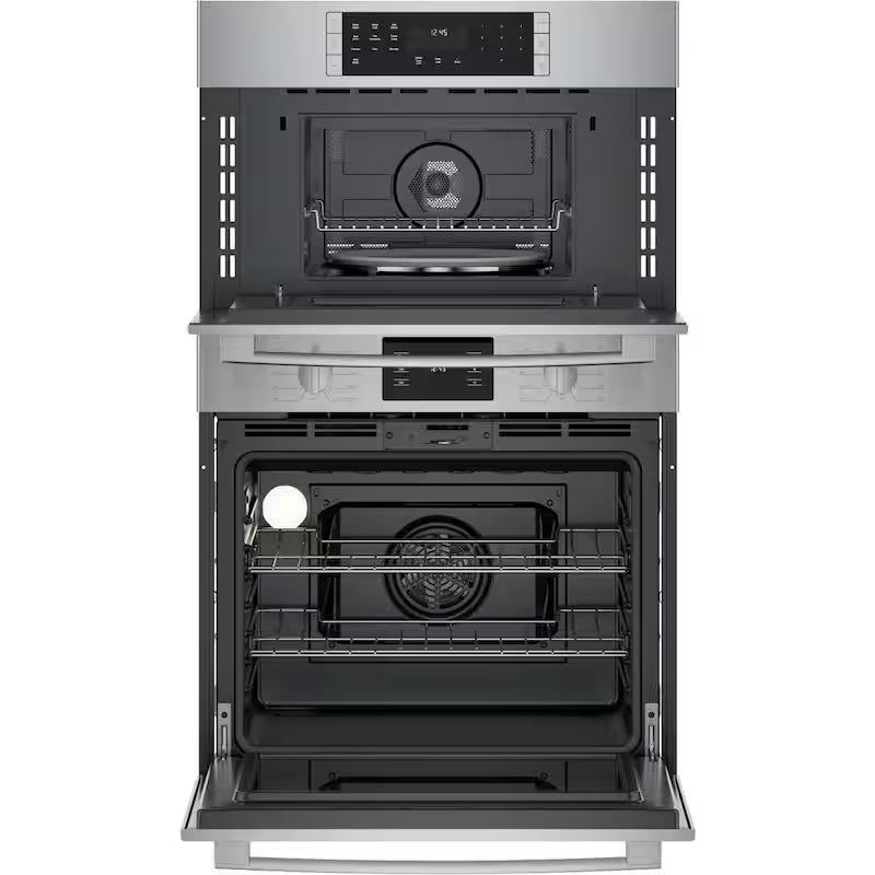 30 in. Double Electric Convection Wall Oven Microwave Stainless Steel R249