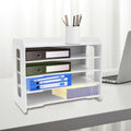 5 Tier Stackable Paper Letter Tray Organizer U9289