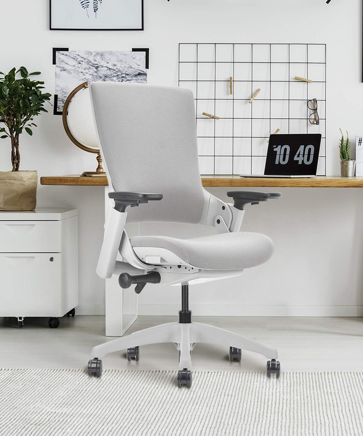 Grey Ergonomic Mesh Back Executive Chair A187