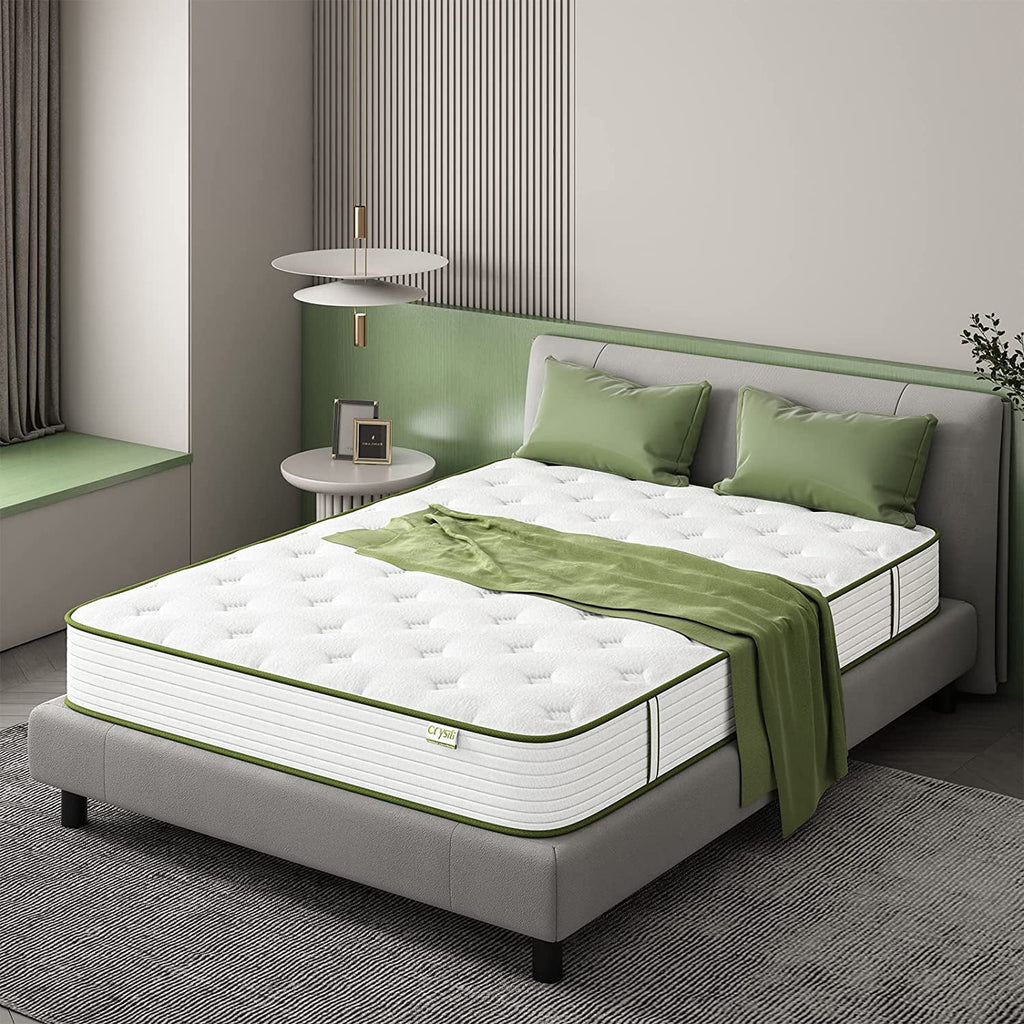 12 Hybrid Twin Mattress Memory Foam with Wrapped Innersprings Medium Firm O595814