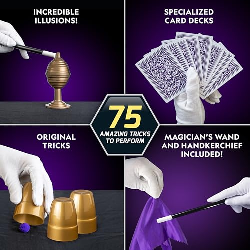 Magic Kit - 45 Magic Tricks for Kids K3771