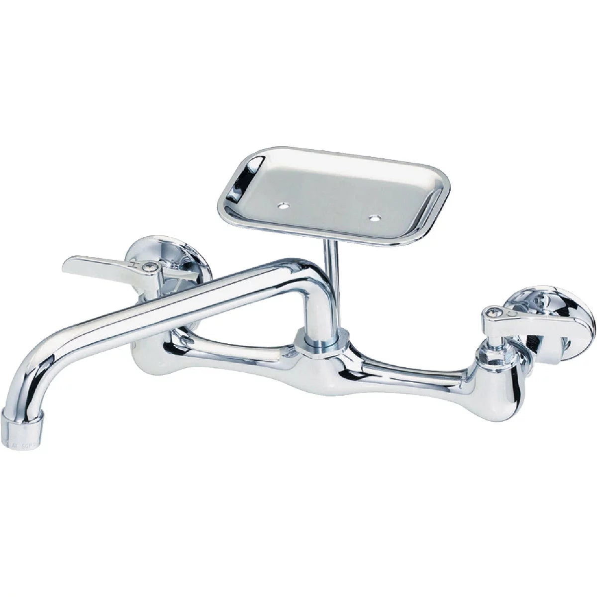 Polished Chrome 2-Handle Utility Faucet X373452