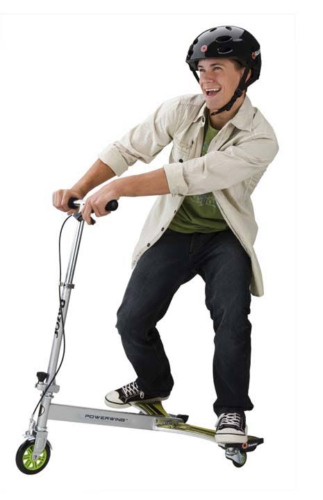 Green Caster Scooter H4035