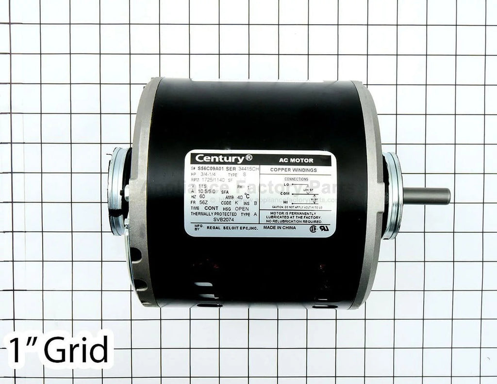 3/4HP 115V 2 Speed Evaporative Cooler Motor V80254