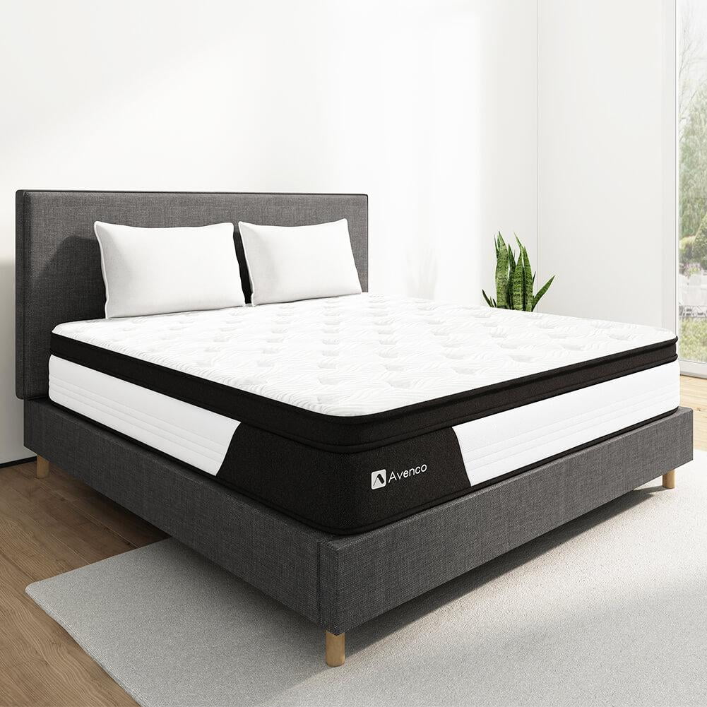 Queen Size 10-Inch Firm Hybrid Mattress V5496