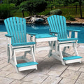 Double Balcony Height Glider with Center Table E259518