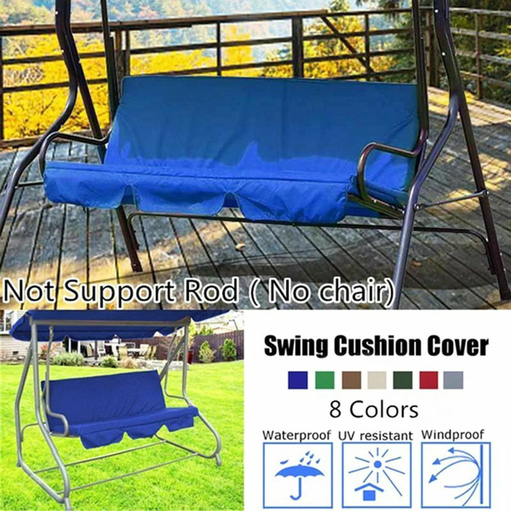 Swing Cover Chair Waterproof Cushion Outdoor Seat Replacement D8698