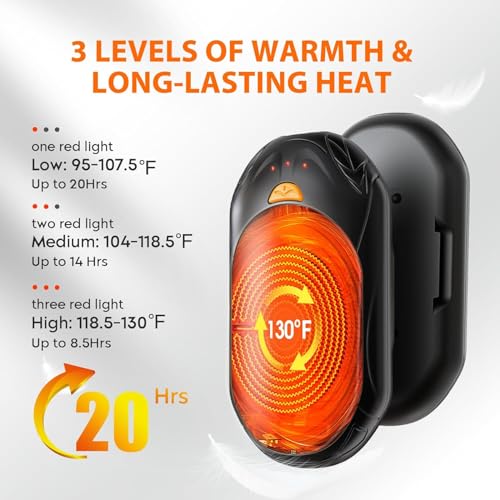 Rechargeable Electric Hand Warmers 2 Pack K252