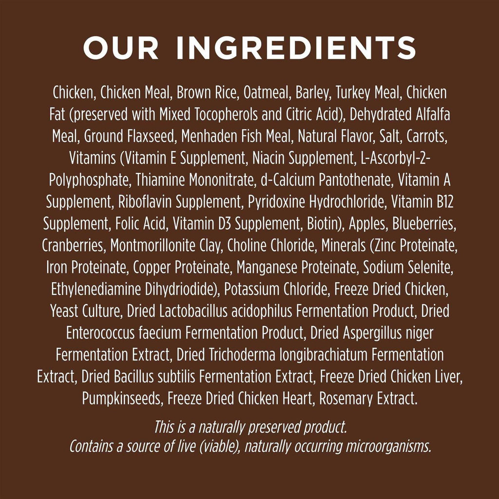 Chicken & Brown Rice Recipe Dry Dog Food F78173