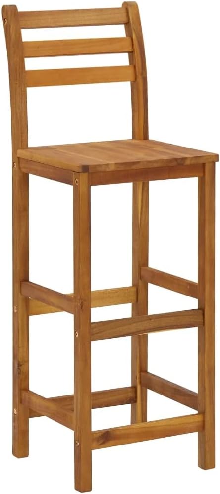Solid Acacia Wood Bar Stool N28527