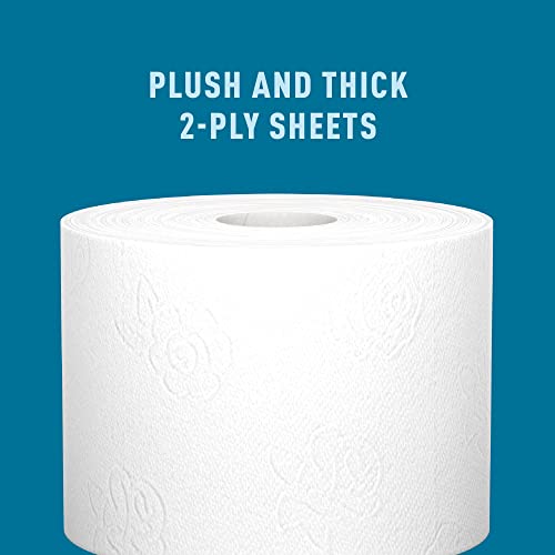 2-Ply Ultra-Soft Toilet Paper, 24 Family Mega Rolls, Unscented M540960