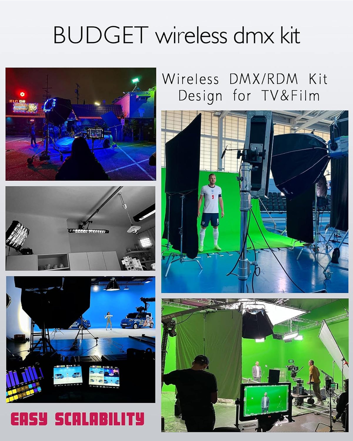 2.4g Wireless WiFi DMX Easynode K5939