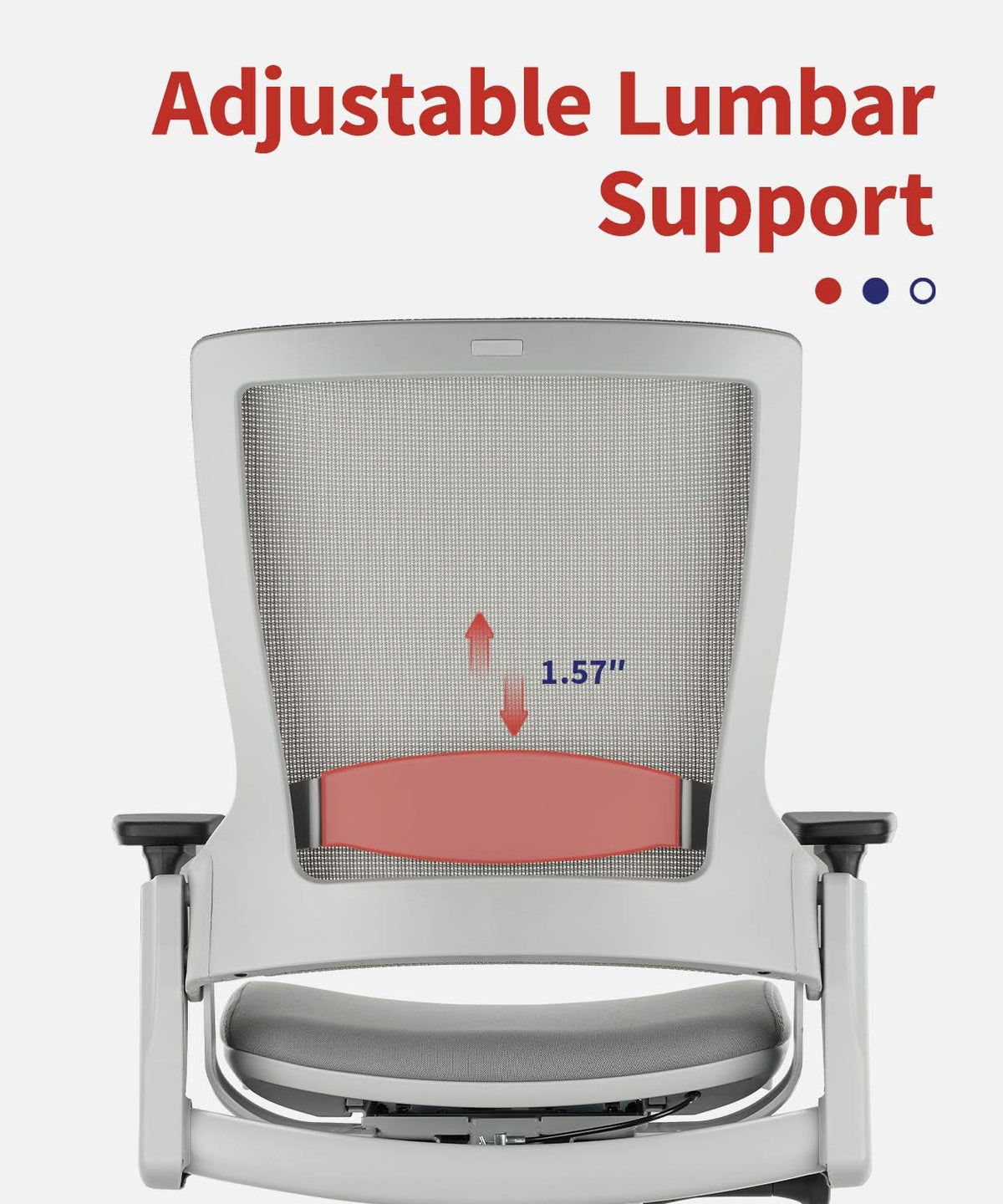 Grey Ergonomic Mesh Back Executive Chair A187