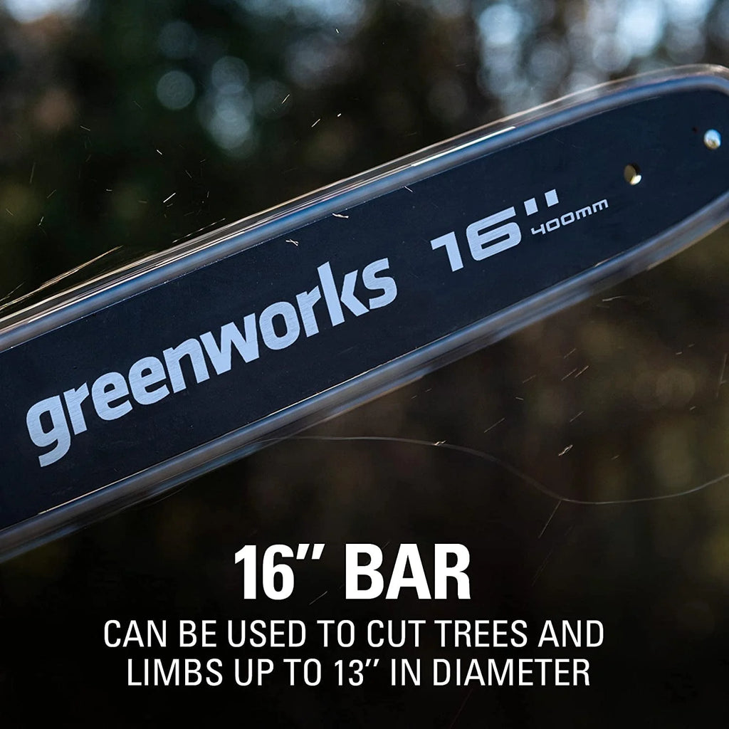 40V 16-inch Brushless Chainsaw with 4 Ah Battery and Charger R67019