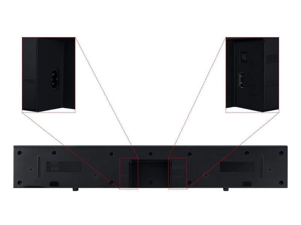 2.0ch Soundbar with Built-in Woofer M56834