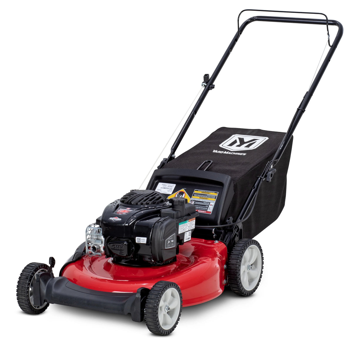 21-in Walk Behind Push Lawn Mower with 140cc Gas Powered Engine P113