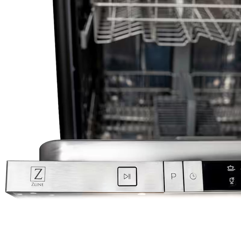 24 in. 6-Cycle Compact Dishwasher with 2 Racks in Stainless Steel J84372