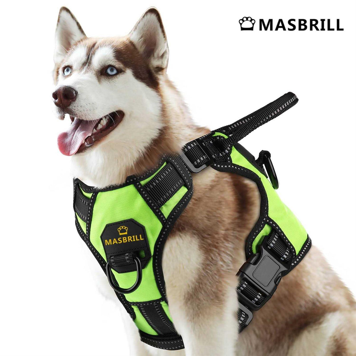 Reflective No Pull Dog Harness with Handle A125