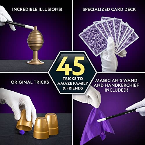 Magic Kit - 45 Magic Tricks for Kids K3771