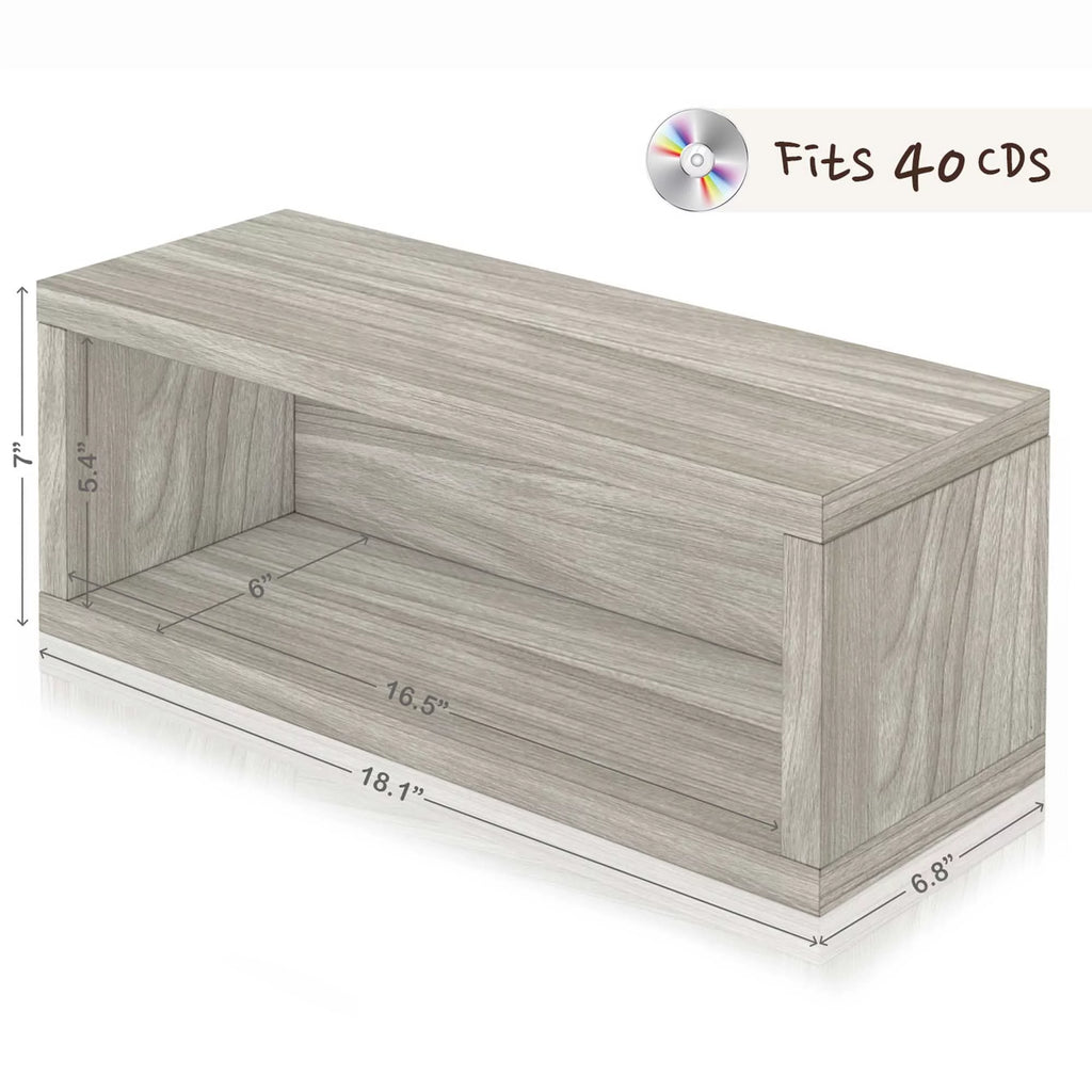 Media Storage Rack Shelf and Organizer U7957