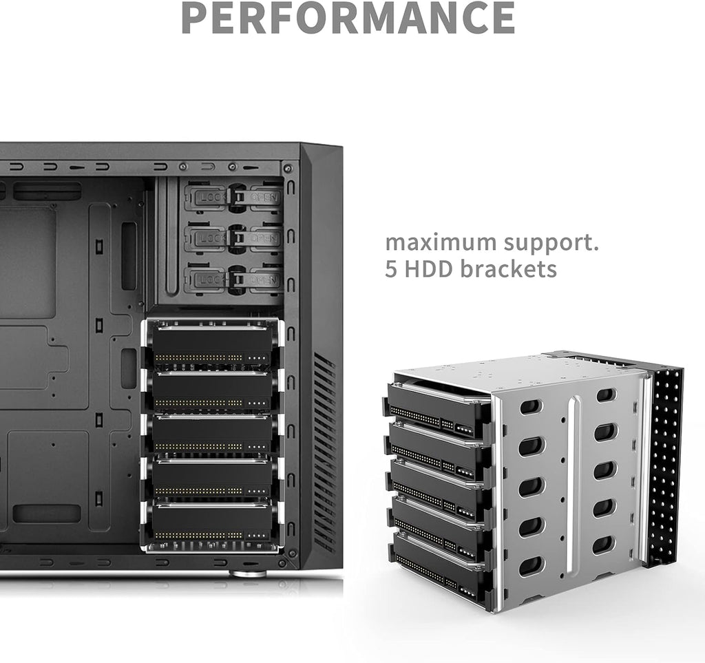 Stainless Steel Hard Drive Cage Rack L877