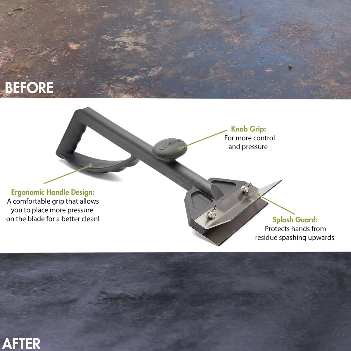 Heavy-Duty Griddle Scraper W387