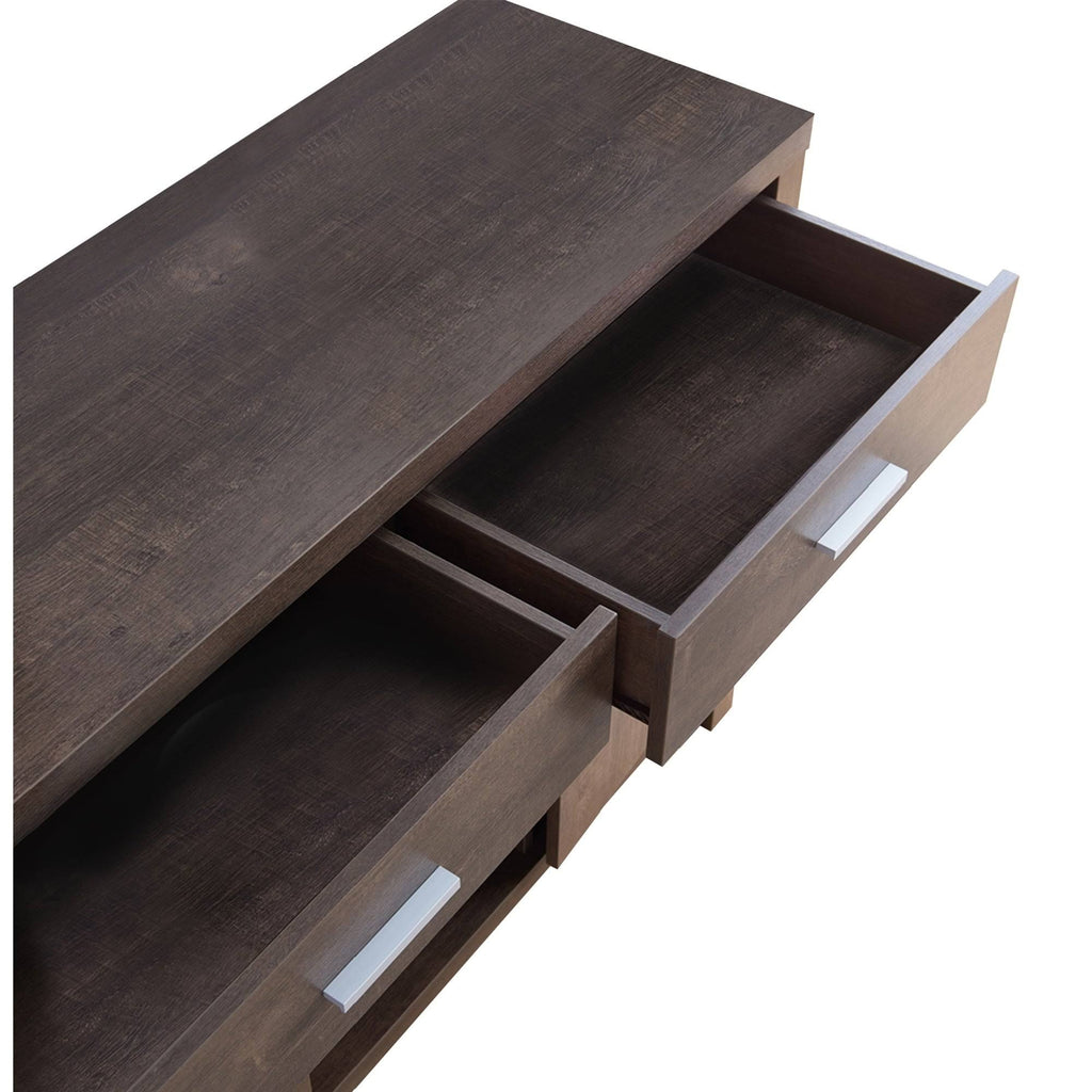 Wooden Buffet with 2 Drawers and 2 Door Cabinets C871