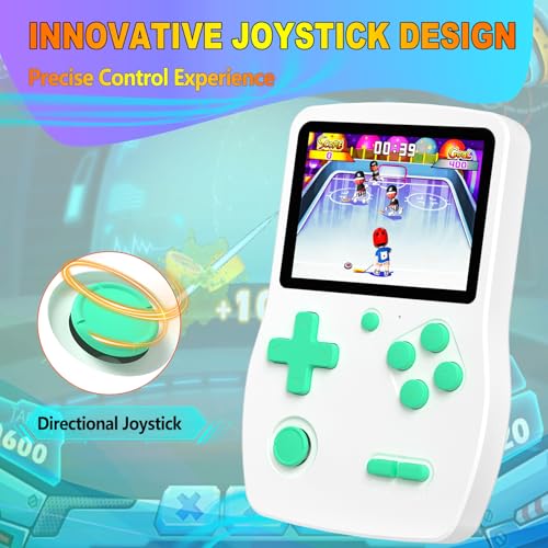 Blue Handheld Games with 3.0" IPS Screen and Rechargeable Battery B856