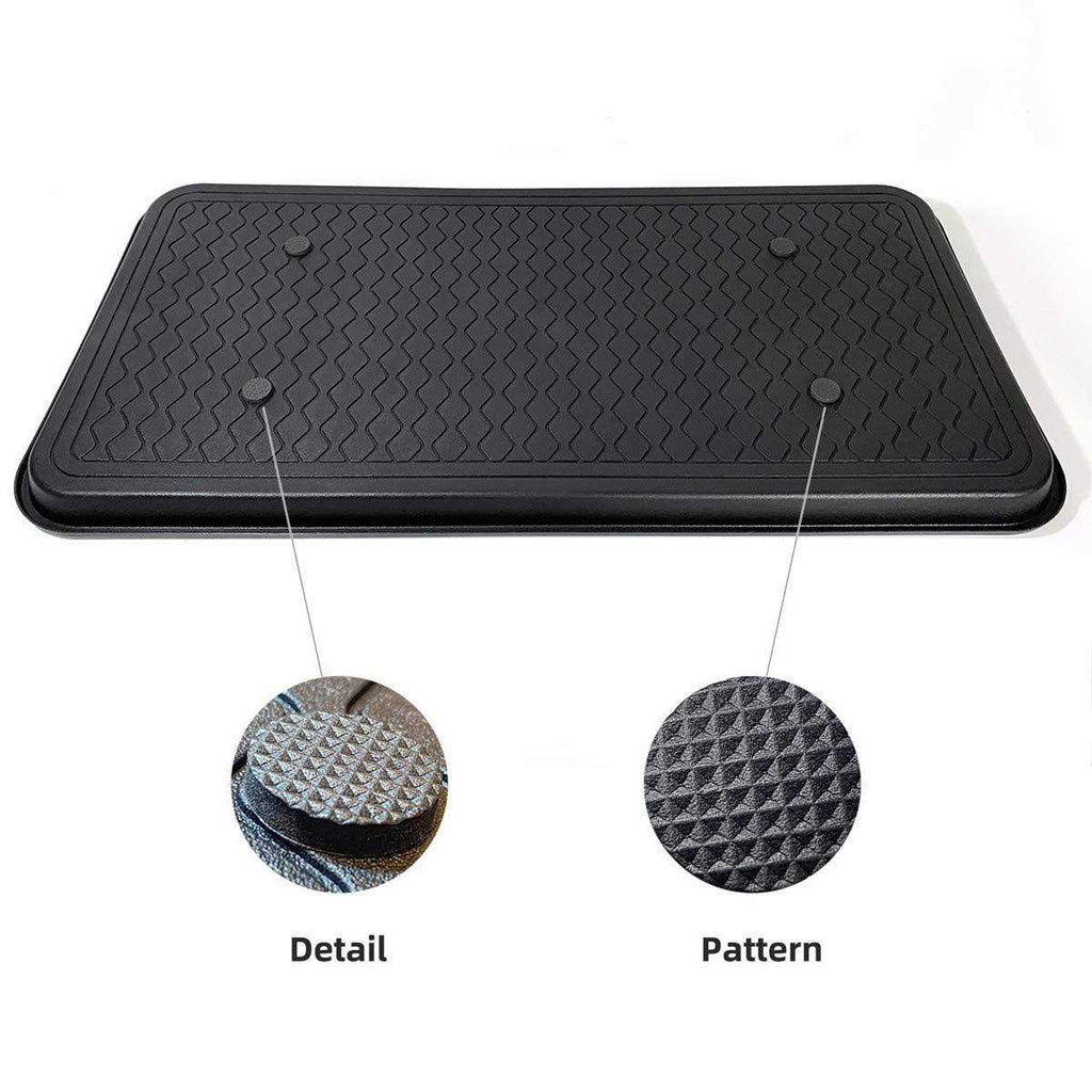 Set of 2 Black Heavy Duty Boot Trays S52576