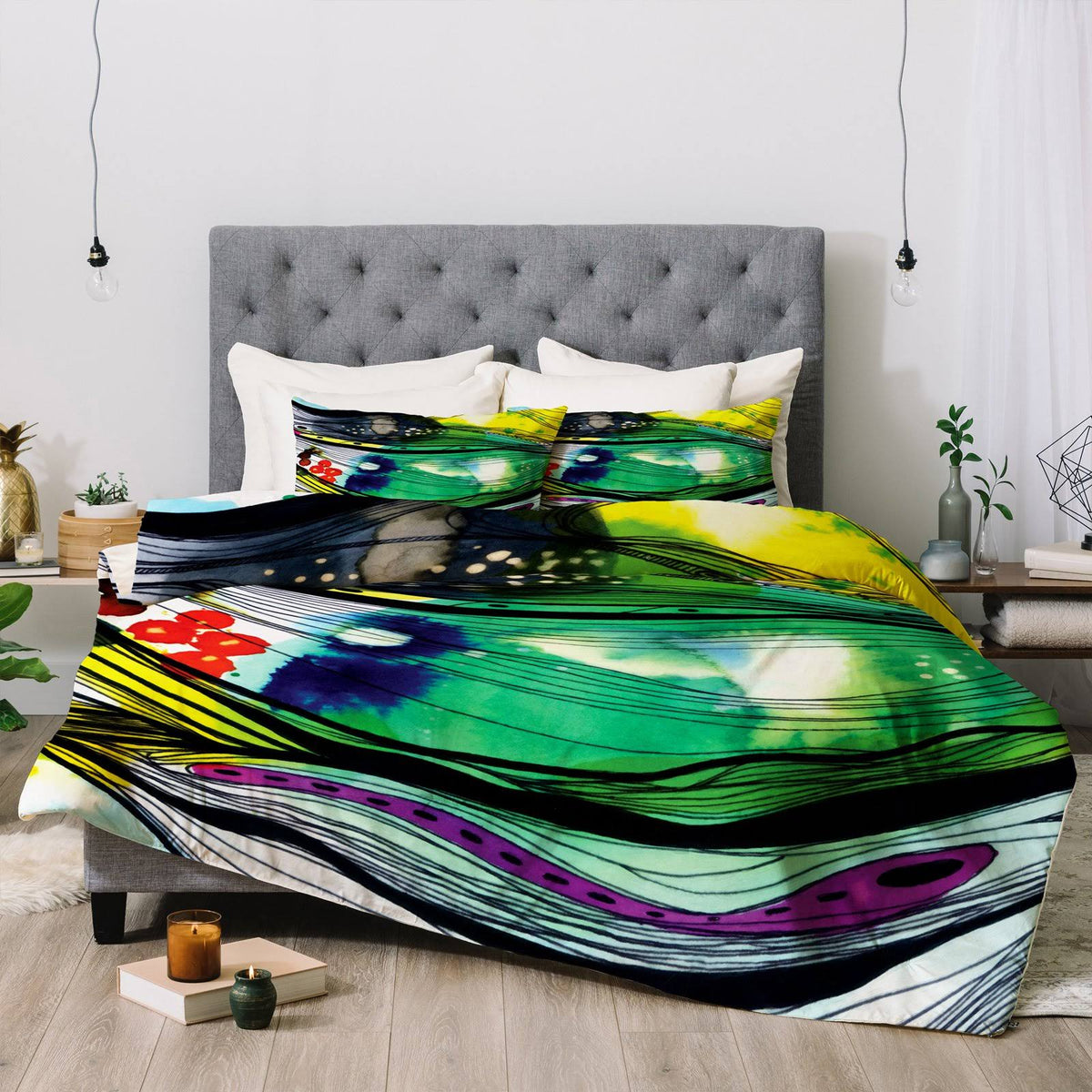 Abstract Twin Comforter T89418
