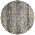 Grey Blue 7'7 x 7'7 Rug I191618