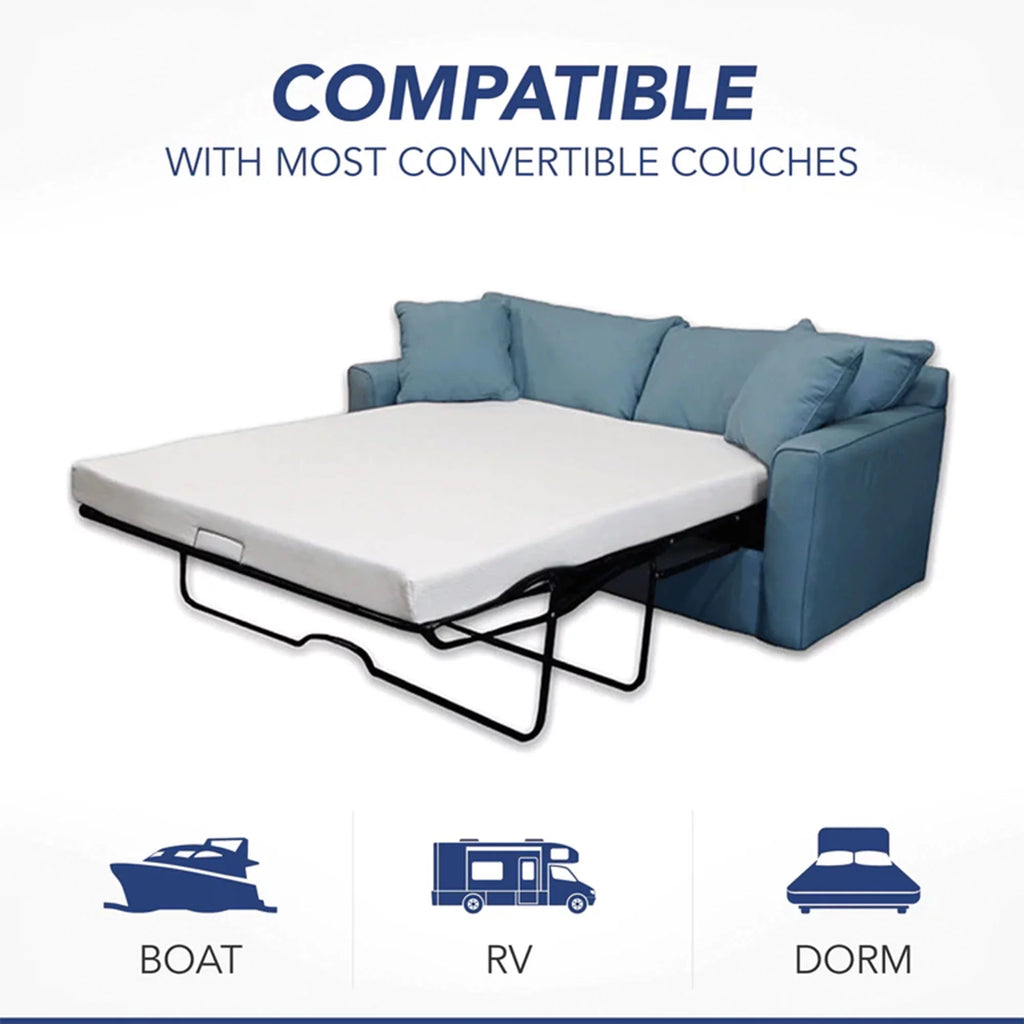4-inch Cool Gel Memory Foam Mattress Queen Size G483690