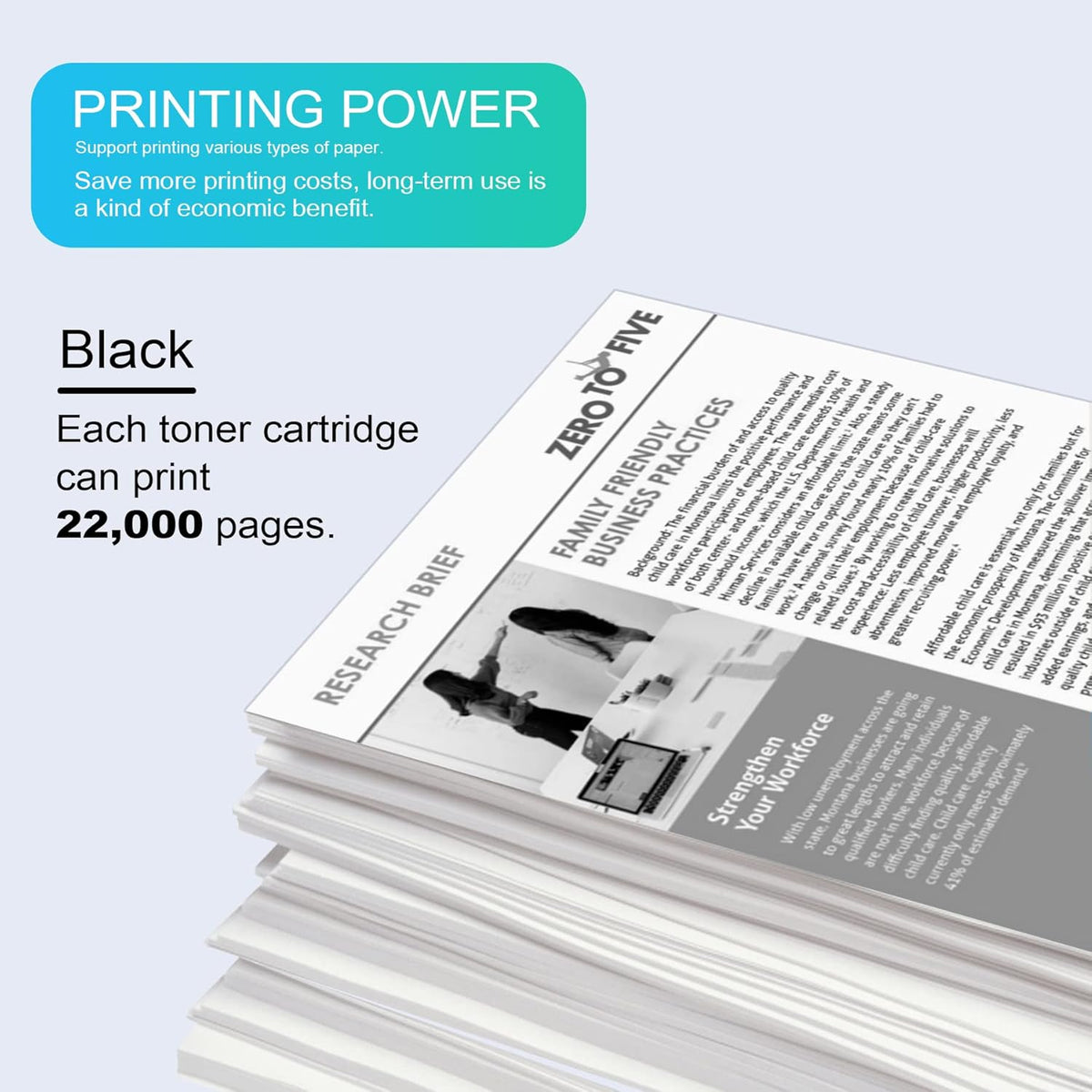 2 Pack Black Toner Cartridge Z772