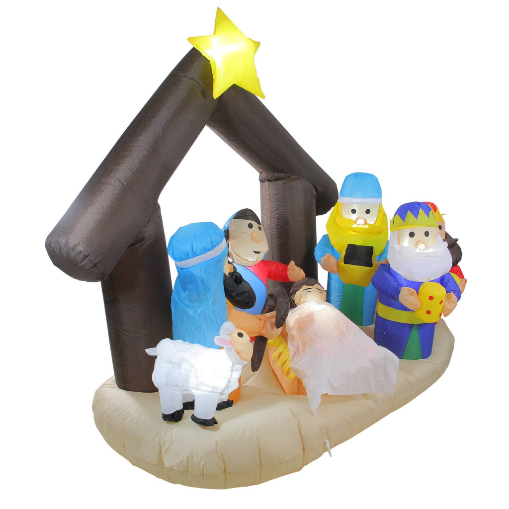 5.5 ft. Inflatable Lighted Christmas Outdoor Decoration P139948