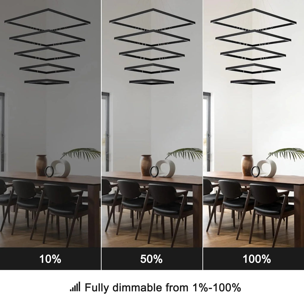 Square LED Ceiling Light Fixture K7420
