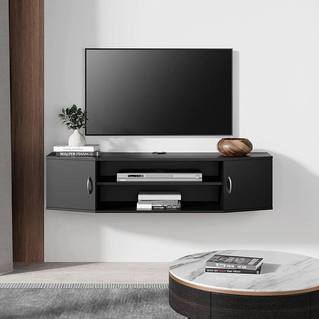 Wall Mounted Floating TV Stand with Storage Cabinets N8086