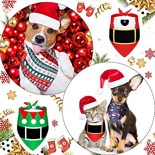 24 Pcs Christmas Dog Bow Ties Collar Set B39046