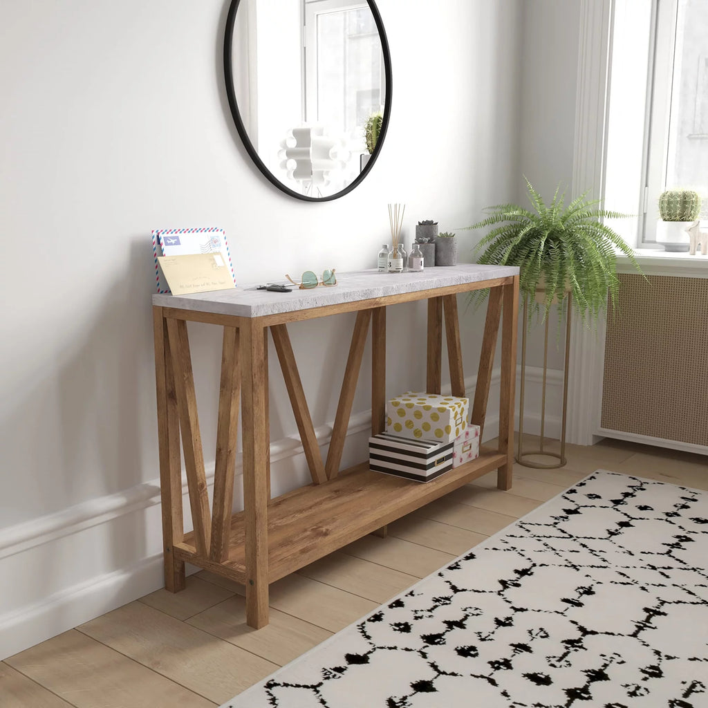 2-Tier Console Accent Table C8113