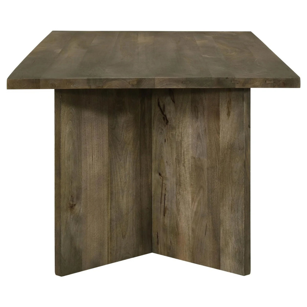 Brown Mango Wood Dining Table A6152