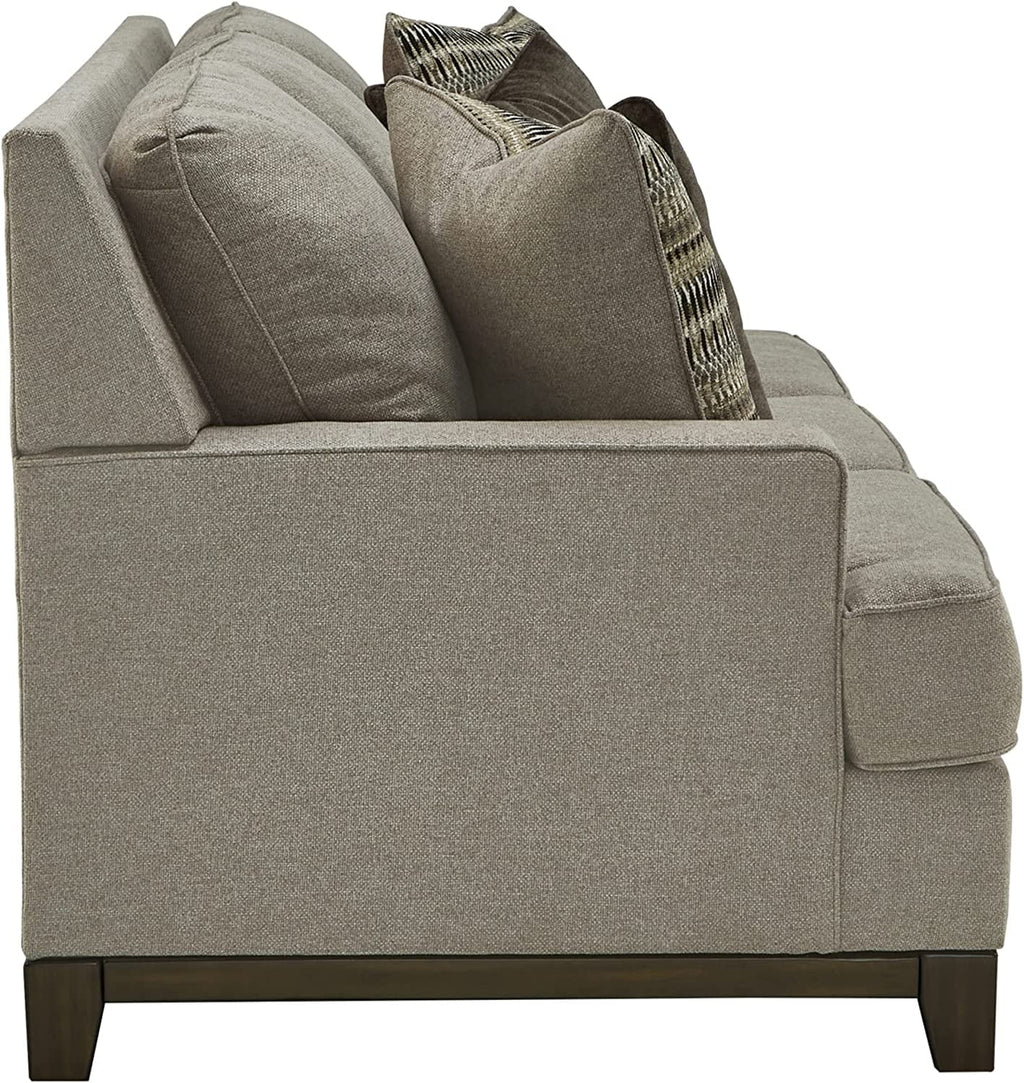 Gray Fabric & Wood Sofa G248715
