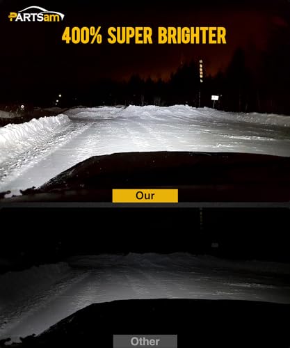 2PCS Rectangle 5x7 7x6 LED Headlights Hi/Low Sealed Beam H9608