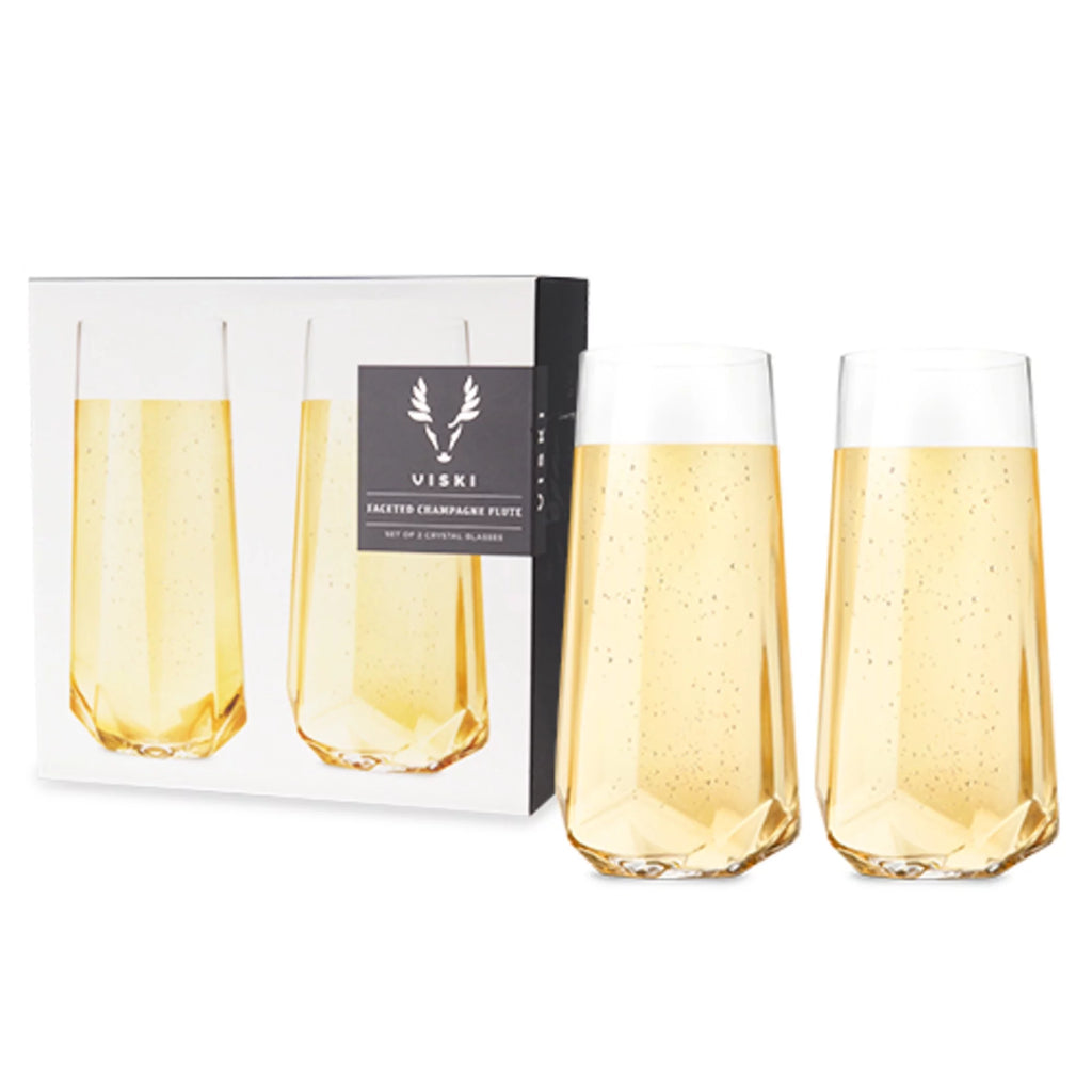 Crystal Champagne Flutes Gift Set R871