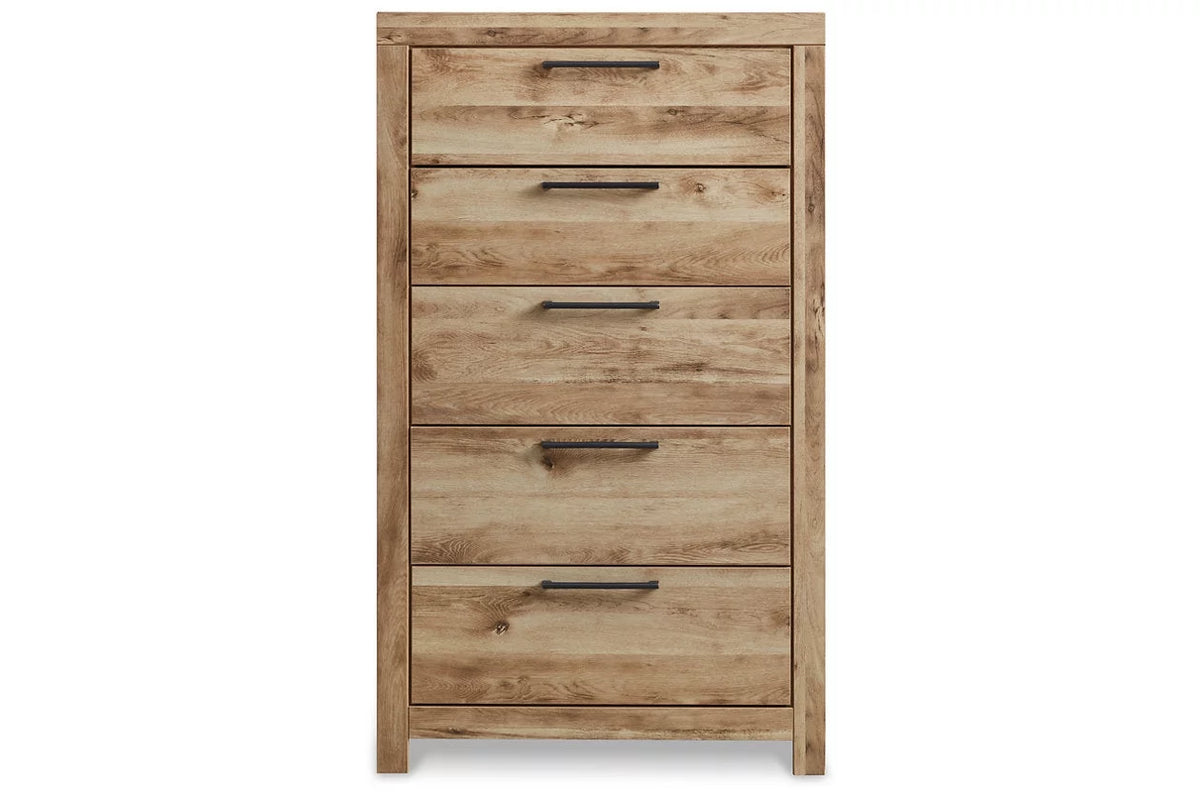 5 Drawer Wood Chest T256