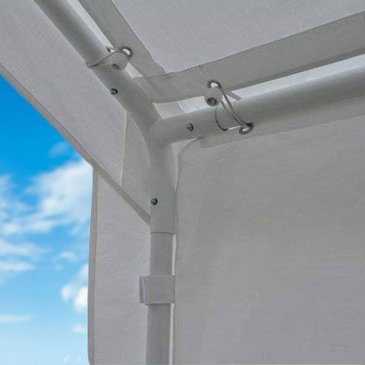 Extra Large Heavy Duty Carport with Removable Sidewalls M360