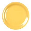 Yellow 6 1/2x22 Narrow Rim Plate, Pack of 6 Z15721