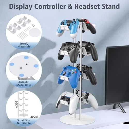 4 Tiers Controller Stand with Cable Organizer V41423