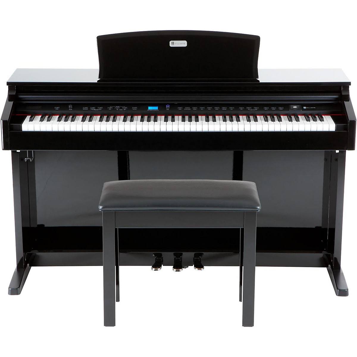 88-Key Console Digital Piano with Bench Kit, Black G510817