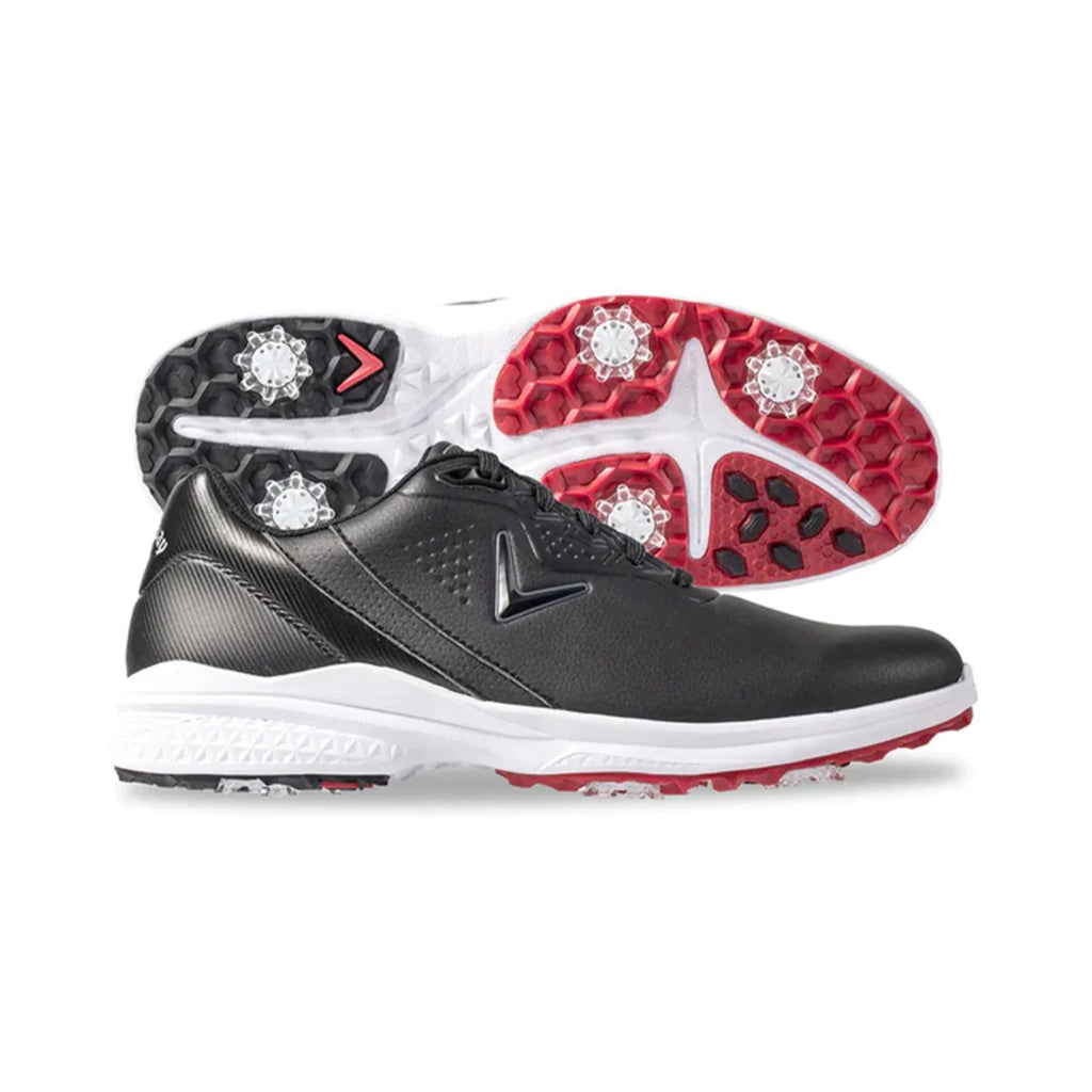 Black Wide Golf Shoes P84836