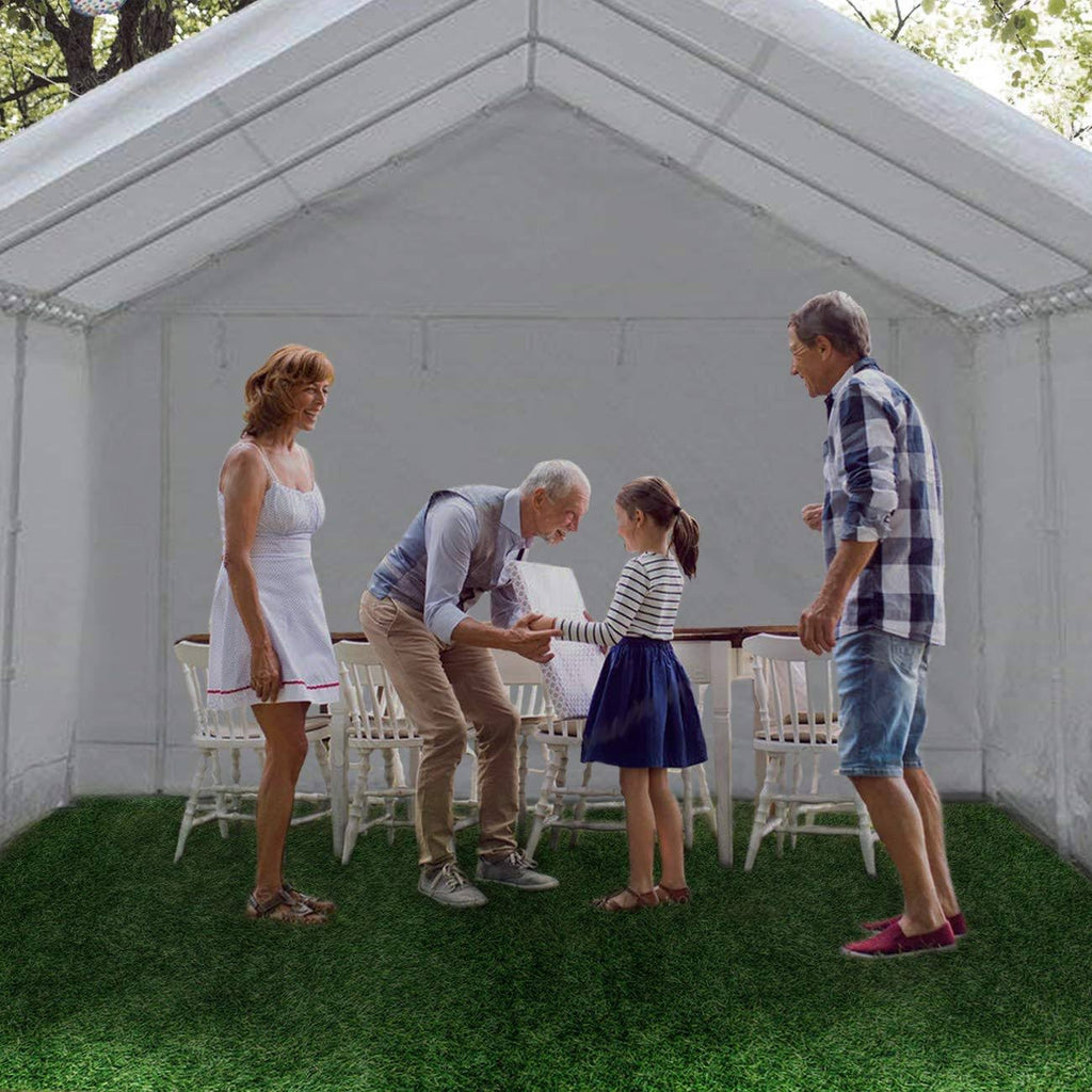 Extra Large Heavy Duty Carport with Removable Sidewalls M360