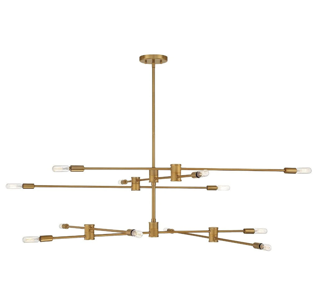 12 Light Chandelier D362